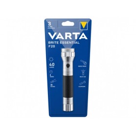 Varta LED Taschenlampe Brite Essential F20 inkl. 2x Battery Baby C