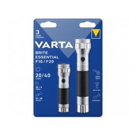 Varta LED Taschenlampe Brite Essential Twinpack - 15608 + 15618