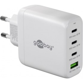 Chargeur Rapide Multiport USB-C™ PD (68 W), blanc