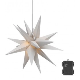 Étoile Lumineuse LED 3D, Ø 56 cm, fonctionne sur piles