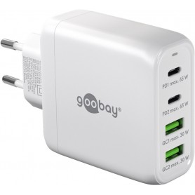 Chargeur Rapide Multiport USB-C™ PD (68 W), blanc