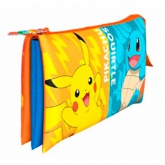 Pokemon Starters triple pencil case