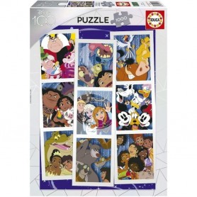 COLLAGE DISNEY 100 - Puzzle de 1000 pieces