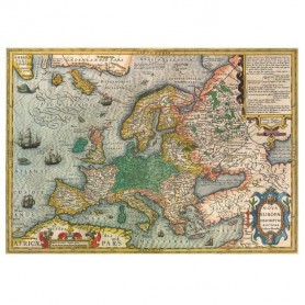 CARTE D'EUROPE - Puzzle de 1000 pieces