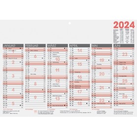 Glocken Tischkalender 'Tafelkalender', 2024, DIN A4 quer