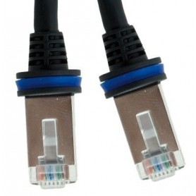 Mobotix 1m RJ-45 Cable, M/M, Black