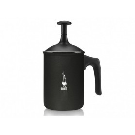 Bialetti Tutto Crema, Perfect Cream, Ne convient pas aux cuisinières à induction, Passe au lave-vaisselle, 160 ml, Aluminium antiadhésif, Noir 