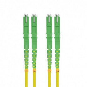  LWL E2000 APC/E2000 APC (LSH) Duplex 9/125μm OS2 Jaune 3,0 m