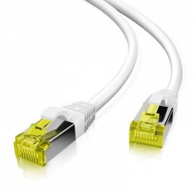  Câble Patch Ultra Flex SFTP catégorie 6a TPE Blanc 20 m, Câbles Ethernet