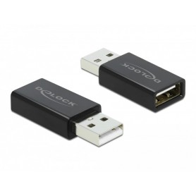 L'adaptateur Dellock USB 2.0 Plug-A Plug To Type-A Socket Data Blocker