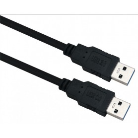  Câble de raccordement USB 3.0 A mâle/A mâle 5 m Noir