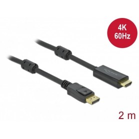 Câble Actif DisplayPort 1.2 vers Câble HDMI 4K 60 Hz 2 m