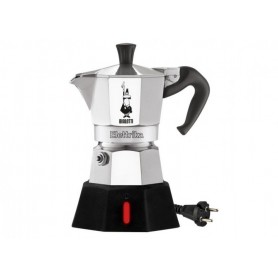 Cafetière Bialetti Moka Elettrika Argent et Noir