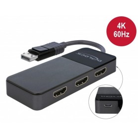 DeLOCK 87770 répartiteur vidéo DisplayPort 3x HDMI