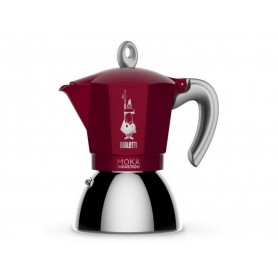 Cafetière Italienne 6 Tasses Rouge