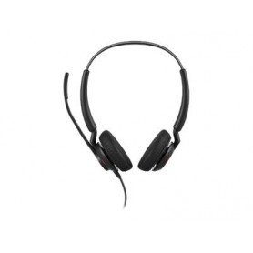 Jabra Engage 40 - Micro-casque filaire stéréo - Technologie 2 micros à réduction de bruit, câble USB-C - Ultra léger - Fonctionne avec les plateformes UC telles que Zoom & Unify - Noir