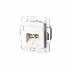 Prise de connexion de données blanc pur 2xRJ45 E-DAT C6 8/8(8)UPk 1307381102-I