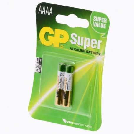 Super Alkaline Batterie (AAAA / LR8D425, 2er Blister)