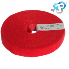 Patchsee Eco-Scratch Cable Tie 10m rouge