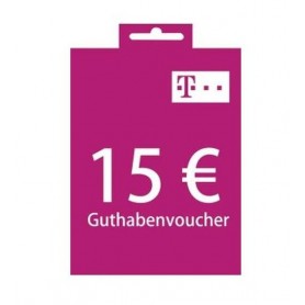 Bon De Crédit Prépayé Telekom 15 Euro