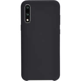 Coque Silicone Soft Touch Huawei black P30 Lite