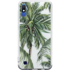 Coque hybride Summer Galaxy A10 Palm Tree