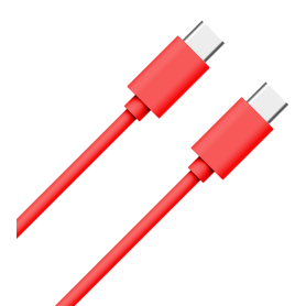 Cable C/C 3A 1m Rouge