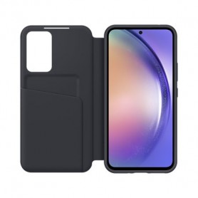 Samsung Smart View Wallet Case Étui Portefeuille Galaxy A54 5G Noir