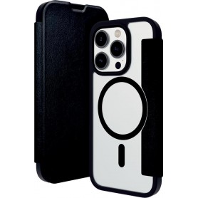 Folio Helsinki MagSafe iPhone 15 Pro Black/Clear