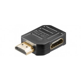 Adaptateur HDMI™ Coudé 270°, Plaqué Or, 8K @ 60 HzPrise femelle standard HDMI™ (type A) Connecteur standard HDMI™ (type A) 270°