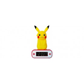 Lampe Réveil numérique Pikachu