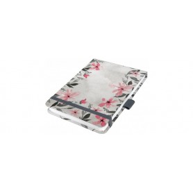 sigel Notizblock Jolie Beauty "Loose Florals Grey", DIN A6+