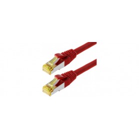 Câble patch CAT 6a 1 m Rouge