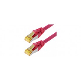  Câble Patch Cat 6a 15 m Magenta