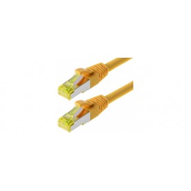  Câble Patch Cat 6a 0,25 m Jaune