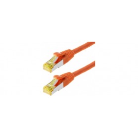  Câble Patch Cat 6a 1 m Orange