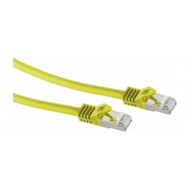 Cat. 7/6 A Câble Patch S/FTP 0,25 m Jaune