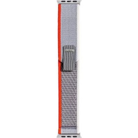 Bracelet Trail AppleWatch 42/44/45/49mm Gris/Rouge