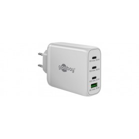 Chargeur Rapide Multiport USB-C™ PD (100 W), blanc3x ports USB-C™-PD (Power Delivery) et 1x port USB-A (Quick Charge)