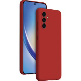 Coque Silicone Soft Touch Galaxy A35 Rouge