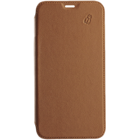 FOLIO IP 11 pro CUIR TRANSPARENT CAMEL