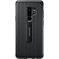 Coque rigide renforcée Samsung EF-RG965CB noire pour Galaxy S9+ G965