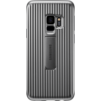 Coque rigide renforcée Samsung EF-RG960CS argentée pour Galaxy S9 G960