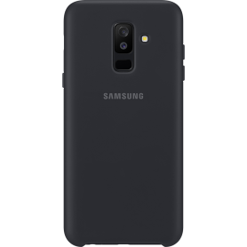 Coque rigide Samsung EF-PA605CB noire pour Galaxy A6+ A605 2018