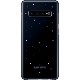 Coque avec affichage LED Samsung EF-KG975CB noire pour Galaxy S10 + G975