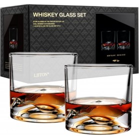 Verre à whisky MT.BLANC set de 2 pc, 280 ml, Liiton