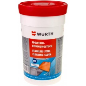 Würth - Lingettes De Nettoyages Pour l'Acier Inoxydable