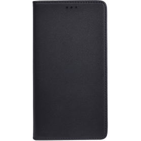 Etui folio noir pour Samsung Galaxy J6+ J610