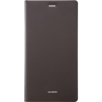 Etui folio marron Huawei pour P8