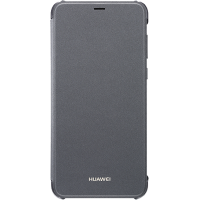 Etui folio Huawei noir pour P Smart